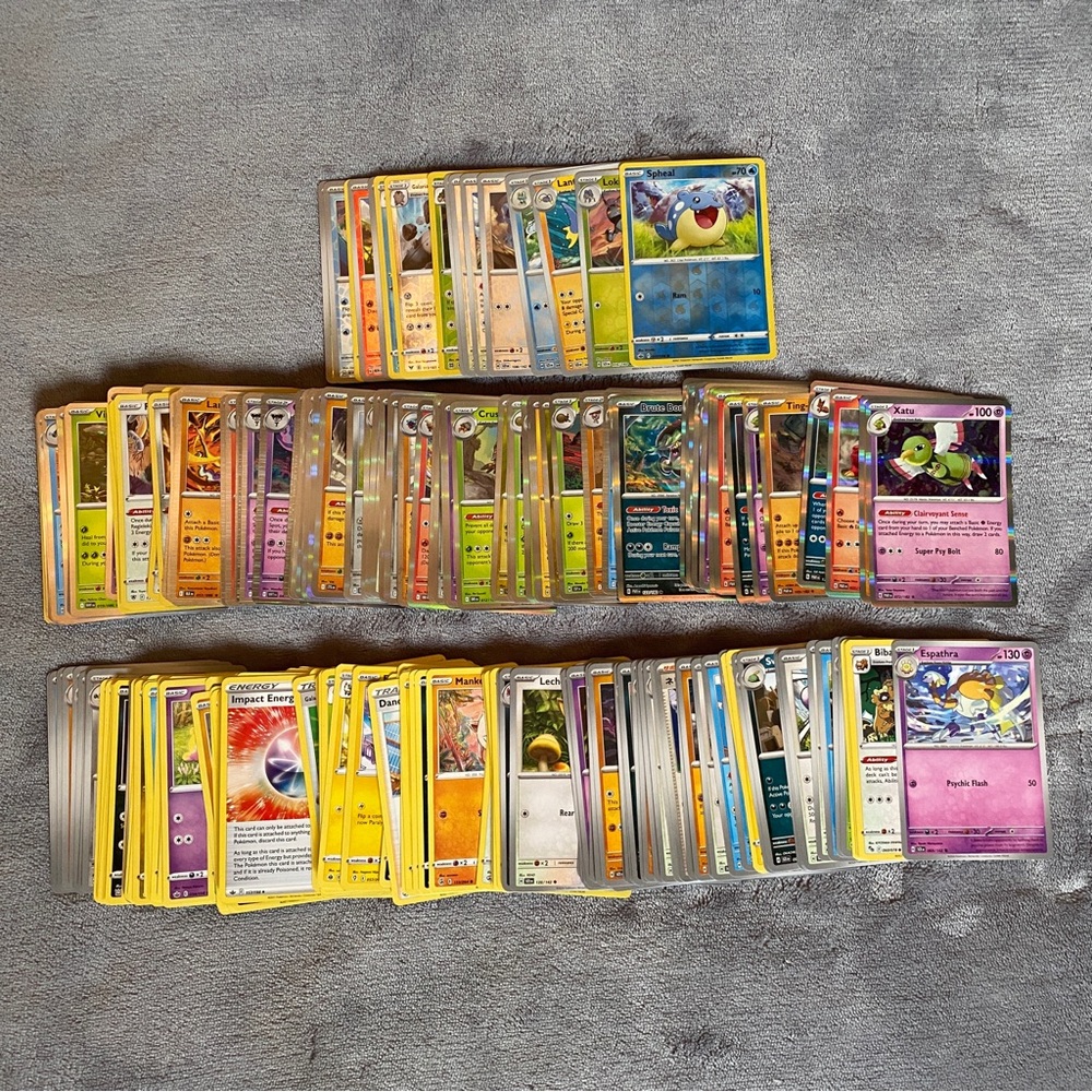 267 Pokémon TCG Card Lot - 2020-2025